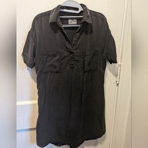 Small oversized shirt dress
